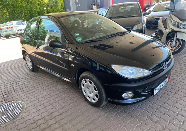 Peugeot 206 cena 7999 przebieg: 199500, rok produkcji 2008 z Grodzisk Wielkopolski małe 301